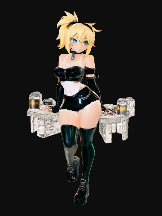 3D model for Alley Attitude, #Christmas2025#