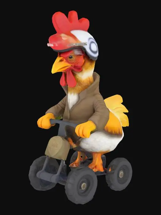 3D model for Chicken Jocky