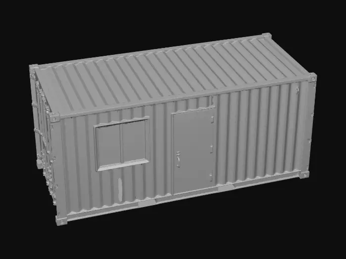 3D model for Portable Container Office