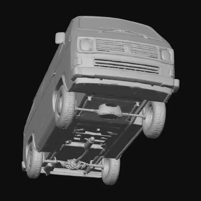 3D model for Dirty Lagos Bus