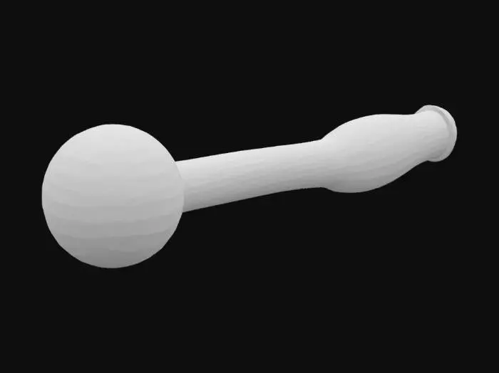 3D model for meth pipe