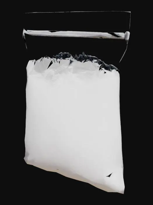 3D model for Baggie of cocaine