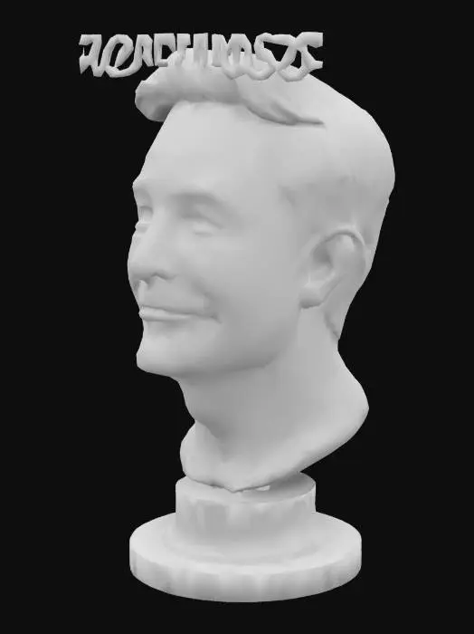 3D model for Elon musk
