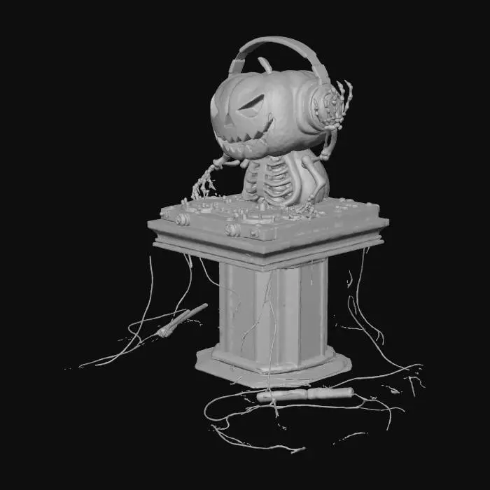 3D model for Pumpkin DJ Spooktacular