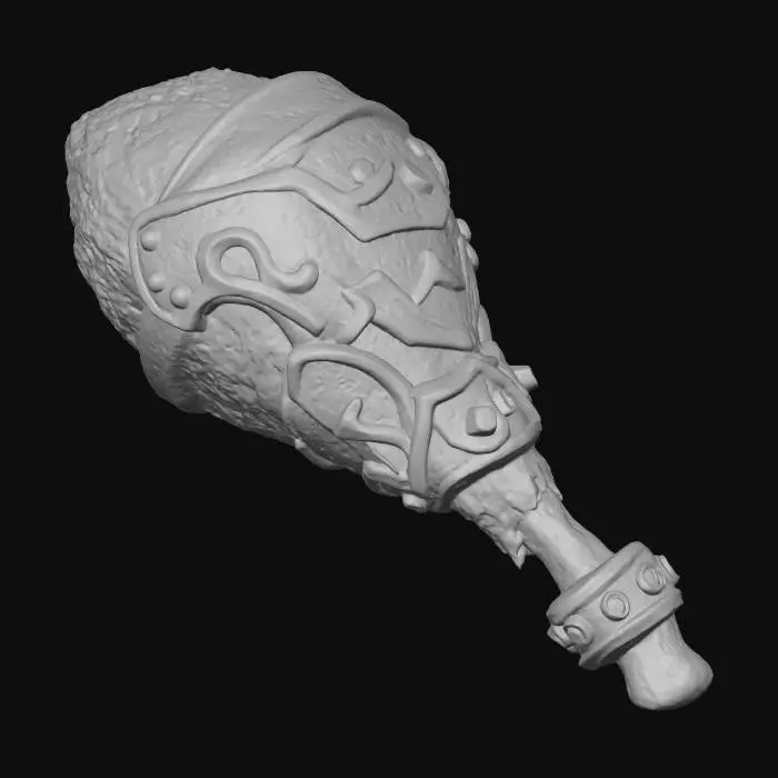 3D model for Armored Drumstick