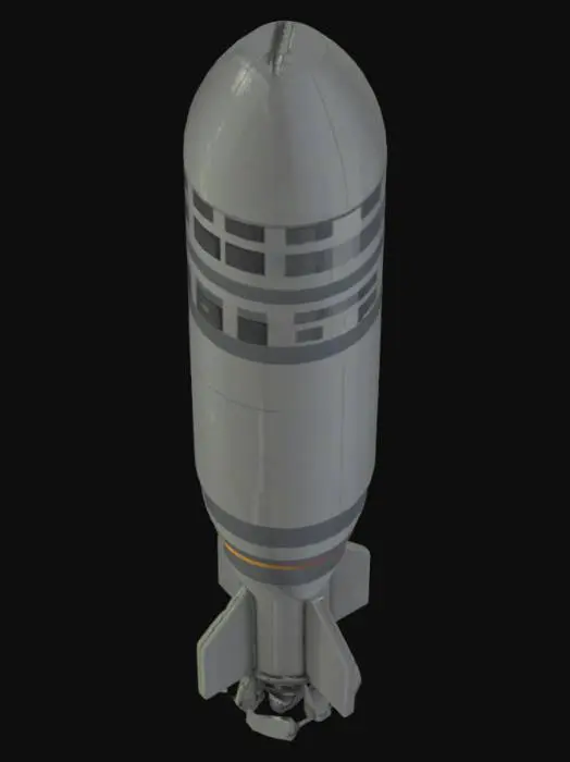 3D model for Pixel Torpedo