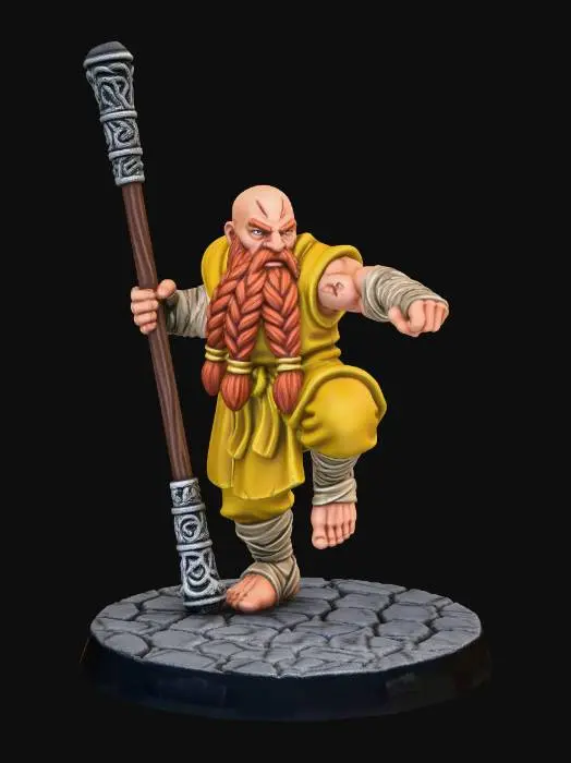 3D model for Braidedbeard the Staffbearer