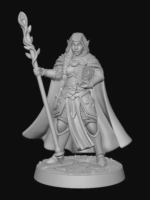 3D model for Azurebound Archivist