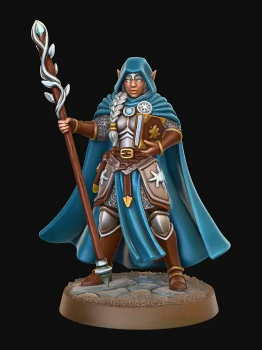 3D model for Azurebound Archivist