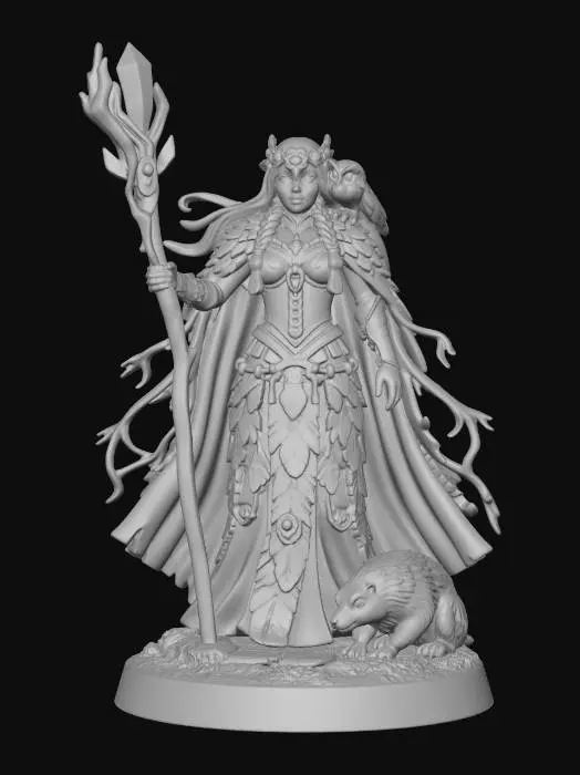 3D model for Verdant Warden of the Grove