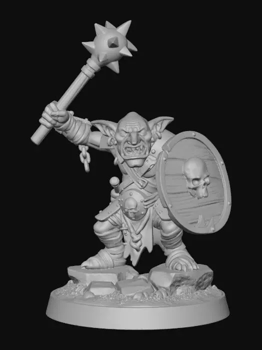 3D model for Goblin Warbringer