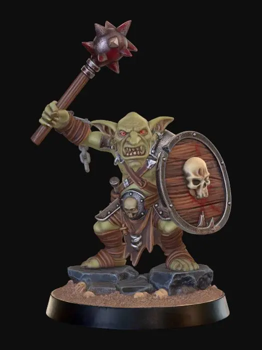 3D model for Goblin Warbringer