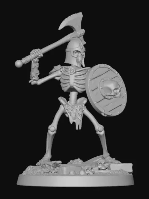 3D model for Skullshield Warlord