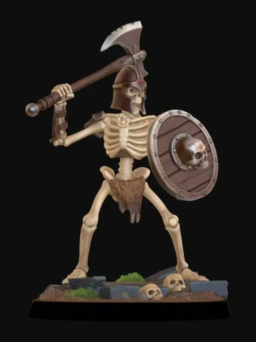 3D model for Skullshield Warlord