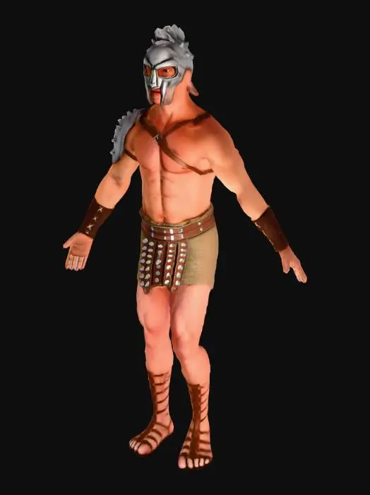3D model for Warrior