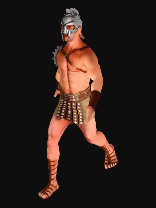 3D model for Warrior