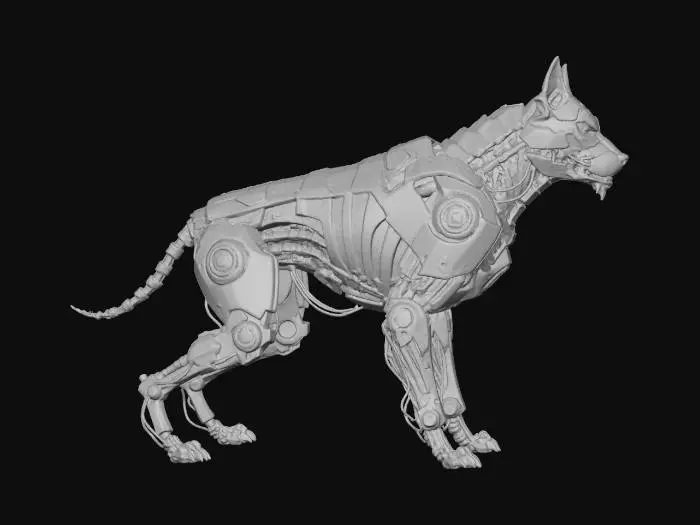 3D model for Cyberhound Sentinel