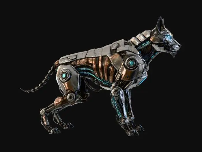 3D model for Cyberhound Sentinel