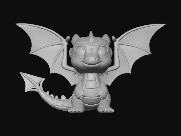 3D model for Whimsy Dragon