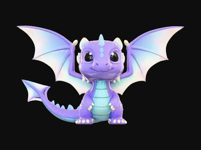 3D model for Whimsy Dragon