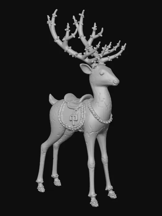 3D model for Gingerbread Reindeer