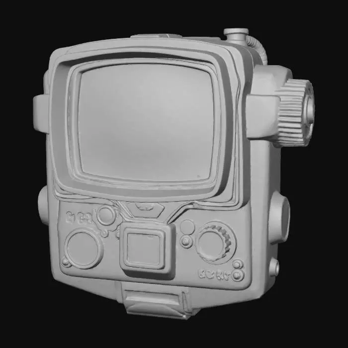 3D model for Pip-Boy Device