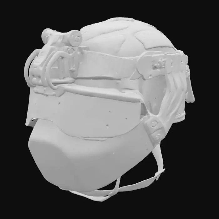 3D model for Tactical Ballistic Helmet