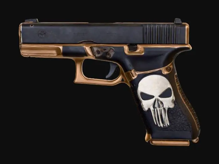 3D model for Punisher's Glock