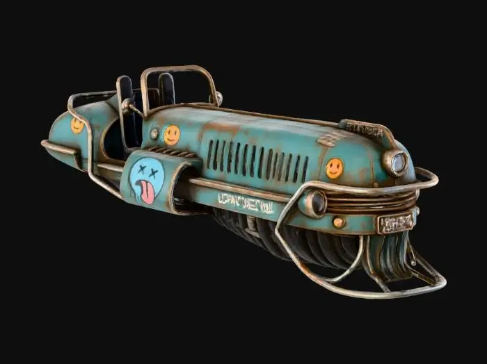 3D model for Bonza Cruiser