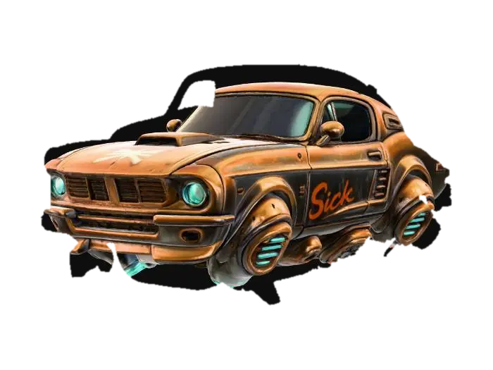ShelByx-SL - Sleek 3D model, vytvořený pomocí AI