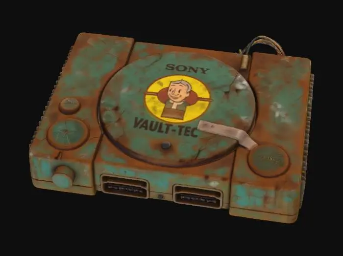 3D model for Post-Playstation