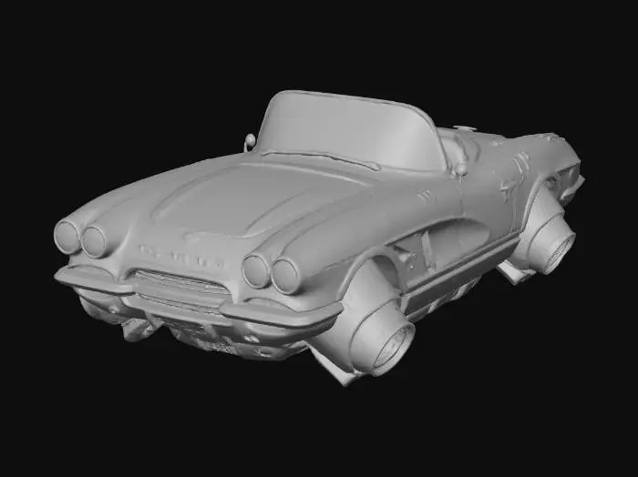3D model for Corvette-SH88