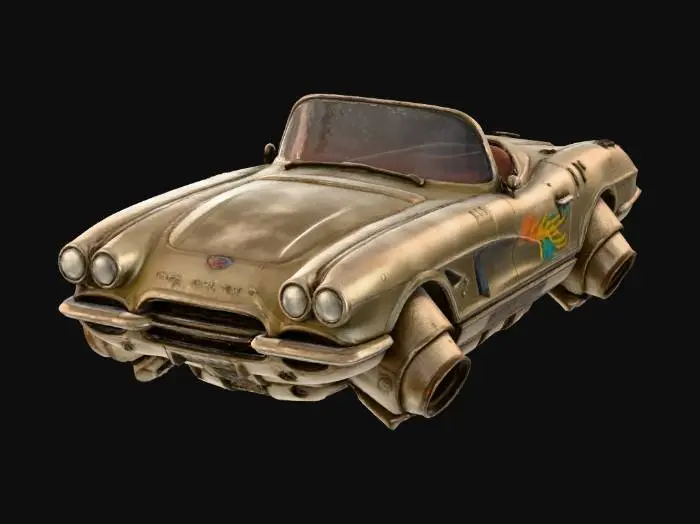 3D model for Corvette-SH88