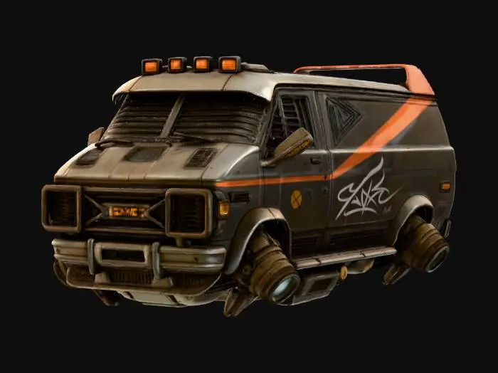 3D model for A-Team-HC83