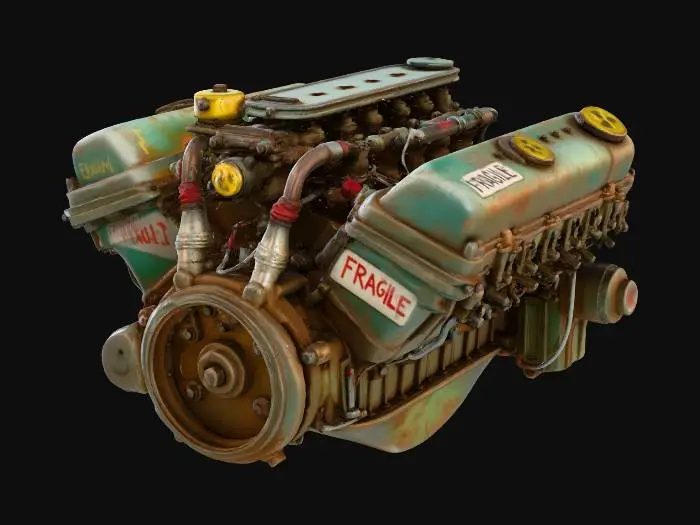 3D model for Post-V8