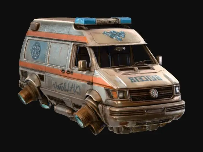 3D model for VWH-Ambulance