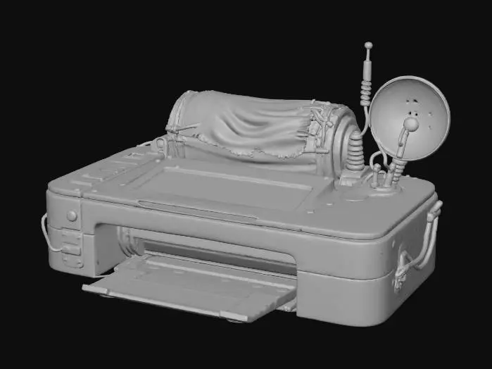 3D model for Post-Printer
