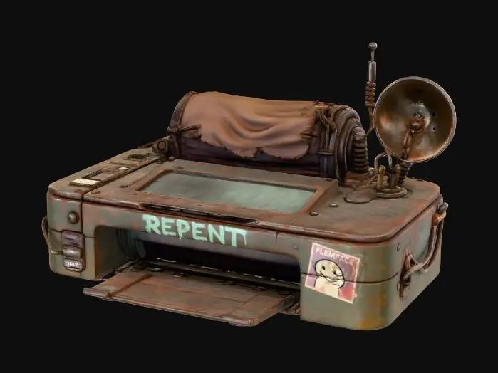 3D model for Post-Printer