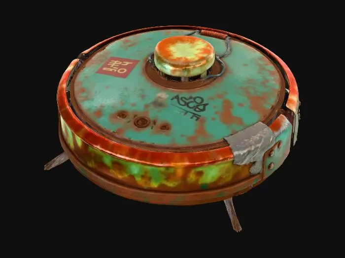 3D model for Post-Robot Vacuum