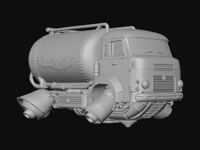 3D model for Coke Hovertruck, #Christmas2025#