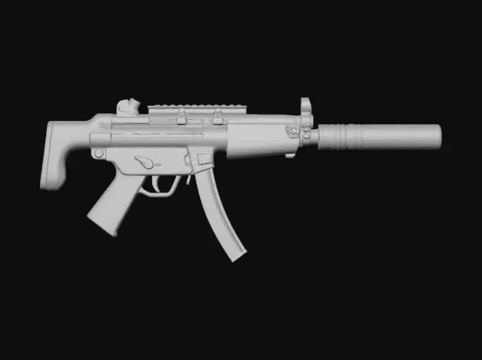 3D model for MP5, #Christmas2025#