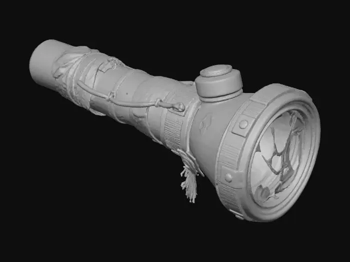 3D model for Post-Flashlight