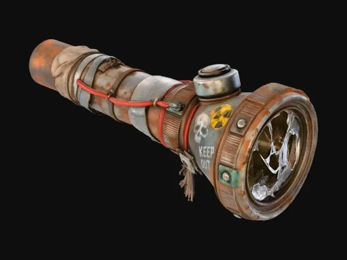 3D model for Post-Flashlight