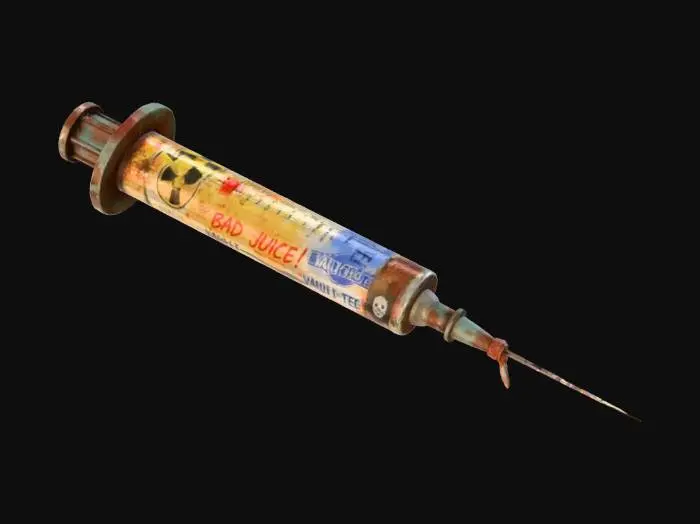 3D model for Radioactive Syringe Artifact