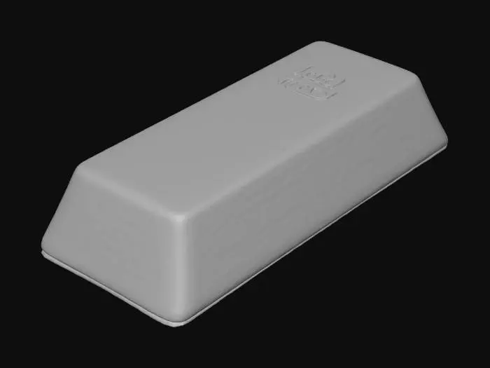3D model for Post-Gold Bar