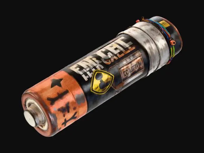 3D model for Post-AAA Battery