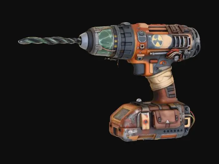 3D model for Post-Drill