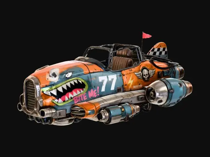 3D model for Lucky-ST77