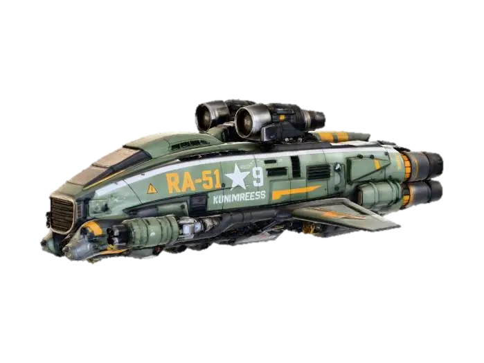 IE5-Bullet - Guns 3D model, vytvořený pomocí AI