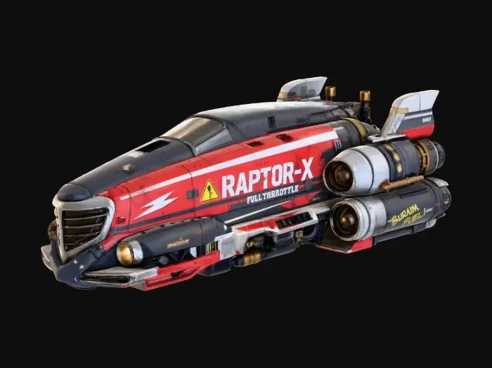 3D model for Raptor-X